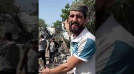 قصف منزل عائلة أبو خاطر