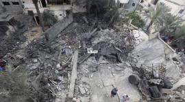 تعقيب المواطنة انتصار المصري على تدمير الاحتلال منزلها في بيت لاهيا