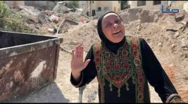 مواطنة بمخيم جنين: الهدم لا يساوي شيئًا وسنبني المخيم مجددًا