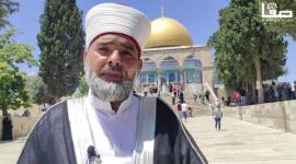 أجواء المسجد الأقصى بحلول العام الهجري الجديد 1445