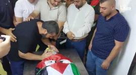 من وداع وتشييع الشهيد فوزي مخالفة بنابلس