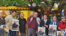 وقفة في جنين للتضامن مع الأسرى المضربين والمرضى