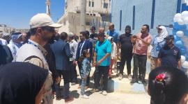 افتتاح مكتب الأونروا في درعا