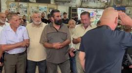 وقفة في جنين تطالب السلطة بالإفراج عن خالد عرعراوي