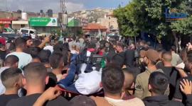 تشييع الشهيد أنس مناصرة في قباطية