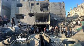 شهداء وإصابات بقصف إسرائيلي على شارع حميد بمخيم الشاطئ غربي غزة