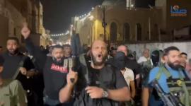 مسيرة في جنين نصرة لغزة ودعمًا للمقاومة