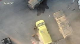 إسقاط قذيفة من طائرة للقسام على جنود الاحتلال في غلاف غزة