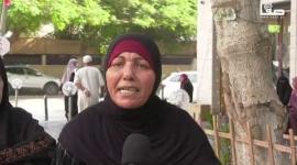 الوقفة الاسبوعية لاهالي الشهداء والجرحى المقطوعة رواتبهم