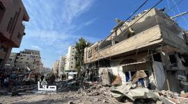 الدمار الكبير في حي الكرامة ورسائل تحدي من المواطنين