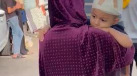 رحلة نزوح لعائلة تنتهي بمستشفى الشفاء