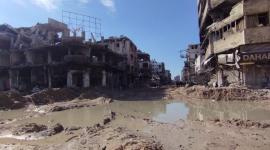 مشاهد من الدمار الواسع في غزة بفعل العدوان الإسرائيلي المستمر