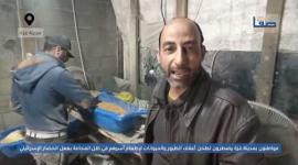 طحن أعلاف الطيور والحيوانات بمدينة غزة لإطعام الأسر في ظل المجاعة بفعل الحرب والحصار الإسرائيلي