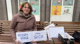 أكاديمية هولندية تنفّذ إضرابًا عن الطعام تضامنًا مع غزة