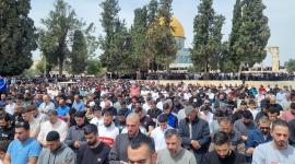 40 ألف مصلّ أدّوا صلاة الجمعة في المسجد الأقصى