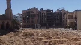 ما تبقى من الجامعة الإسلامية في غزة بعد الاجتياح الأخير لقوات الاحتلال الإسرائيلي