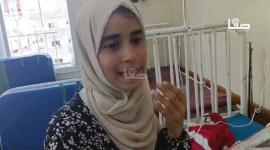 جنى عياد.. طفلة يفتك بها الجوع وسوء التغذية