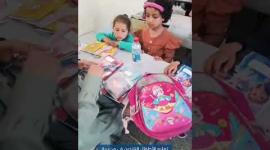 تعليم أطفال نازحين بمدرسة خليفة بن زايد شمالي قطاع غزة بعد انقطاعهم 7 أشهر بفعل الحرب الإسرائيلية