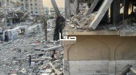 شارع "النخيل".. وحيدته الناجية تشاطر سكان "حمد" الأحزان