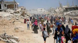 نزوح في غزة - أرشيفية