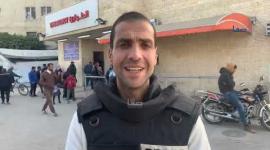 صحفيون يستنكرون استشهاد 5 من زملائهم بقصف سيارة بث في النصيرات