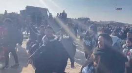 "الأرض لنا والقدس لنا والله بقوته معنا".. النازحون يعودون إلى غزة من جنوبي القطاع