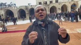 أول خطبة جمعة في المسجد العمري الكبير بمدينة غزة بعد انتهاء حرب الإبادة الجماعية على القطاع