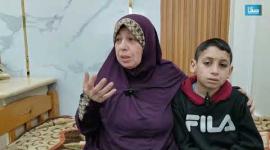 الطفل سمير سعيد المشهراوي الناجي الوحيد من عائلته