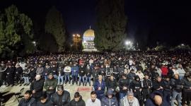 صلاة التراويح في المسجد الأقصى