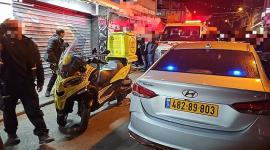 من مكان جريمة القتل في الرملة