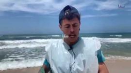 الصياد محمد عيد.. فقد قاربه وشباكه بقصف الاحتلال بحر غزة