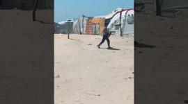 النازحون يعيشون أوضاعًا مأساوية في ظل الحر بغزة