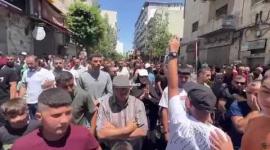 مظاهرة في رام الله تنديدًا بالمجاعة في قطاع غزة