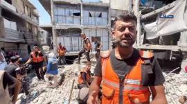 فعالية للدفاع المدني في غزة لبيان الآثار السلبية للتجويع ونقص المعدات على عمل طواقم الجهاز