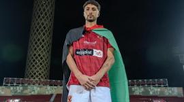 لاعب المنتخب الوطني الأول وسام أبو علي