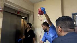 الصحة: نقص حاد في وحدات الدم بمستشفيات غزة