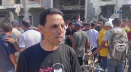 وقفة للجبهة الشعبية في مدينة غزة دعمًا للحراك السياسي لوقف الإبادة في القطاع