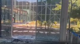 انفجار المسيرة