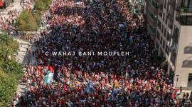 مظاهرات حاشدة في بروكسل إسنادًا لغزة