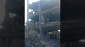 آثار الدمار الهائل الذي خلّفته قوات الاحتلال في حي الزيتون بمدينة غزة عقب تراجعها