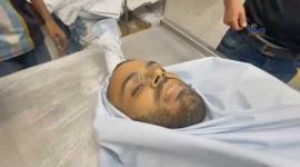 التحق بزوجته وطفليه.. جانب من وداع الشهيد الصحفي محمد الكويفي في غزة