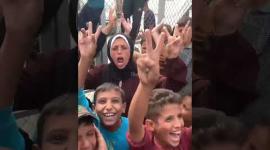 "زغرودة" ابتهاجًا بوقف الحـرب على قطاع غزة