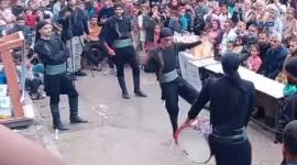 حفل لتكريم المتفوقين في الثانوية العامة بالمخيم الجديد شمالي مخيم النصيرات وسط قطاع غزة