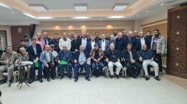 يضم التجمع عددًا من الرياضيين الفلسطينيين في مصر