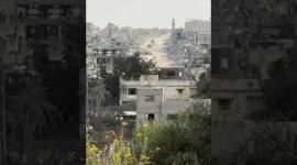 جرافات الاحتلال تخترق "الخط الأصفر" وتجري عمليات تجريف شمال غزة