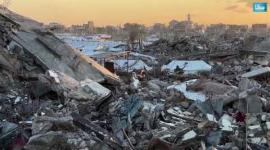 الأمطار تُغرق خيام النازحين وتفاقم المعاناة الإنسانية في غزة