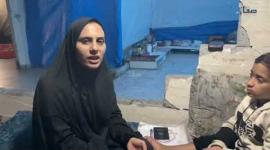 الطفل أحمد الحصري 11 عامًا من ذوي الاحتياجات الخاصة أصيب بشظايا في معظم أنحاء جسده خلال الحرب