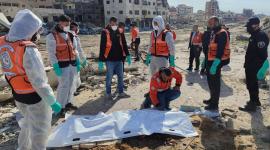 الدفاع المدني: انتشلنا جثامين 37 شهيدًا من حي الدرج وسط مدينة غزة