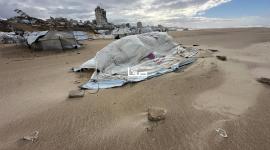 الدفاع المدني بغزة: 7 وفيات منذ بدء المنخفض الجوي