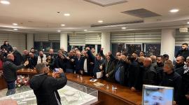 قادة الأحزاب العربية في الداخل بعد مظاهرة سخنين